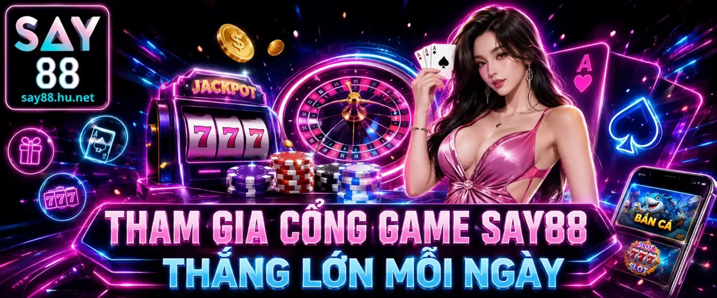 Tham gia SAY88 thắng lớn mỗi ngày