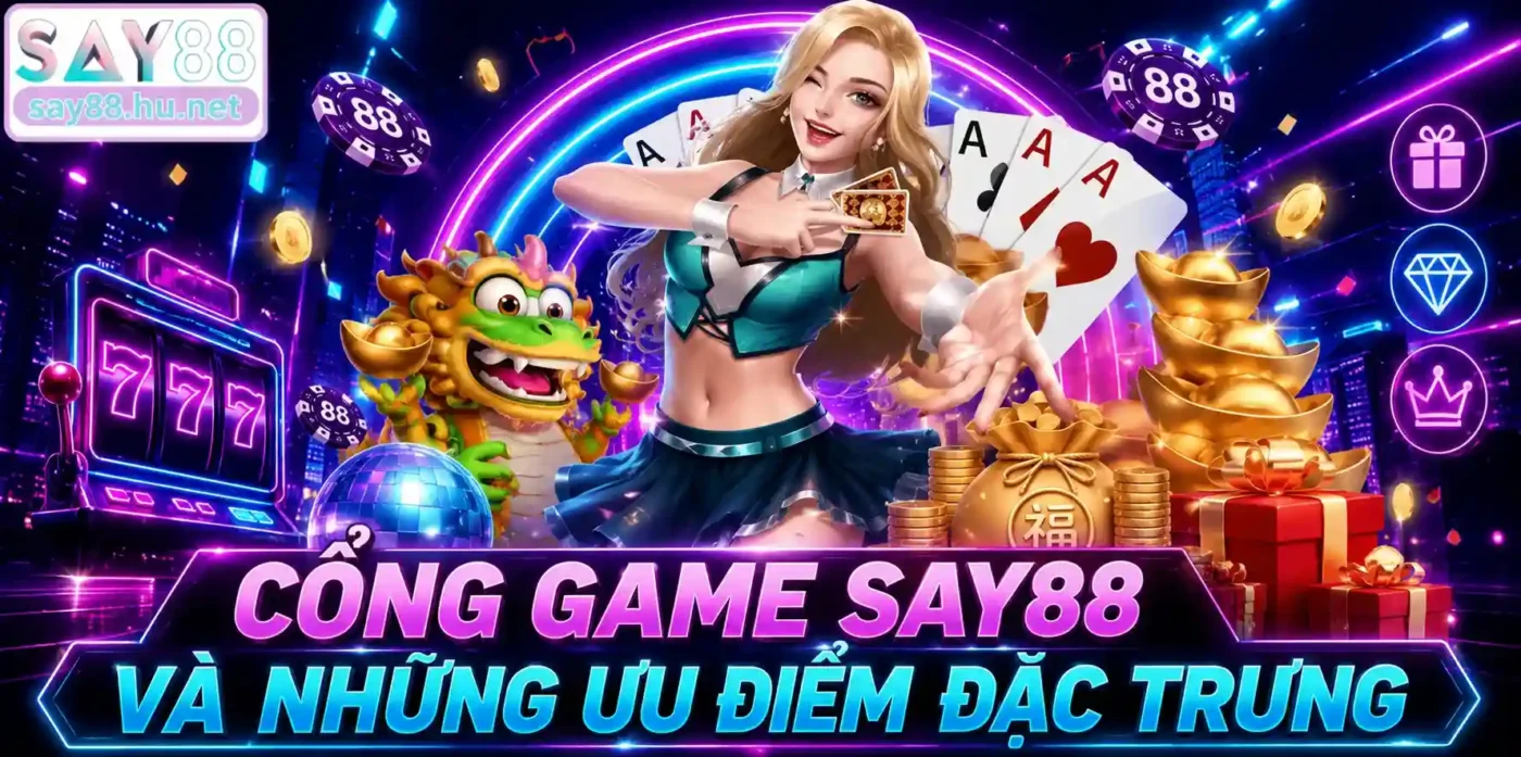 Cổng game Say88 và những ưu điểm đặc trưng